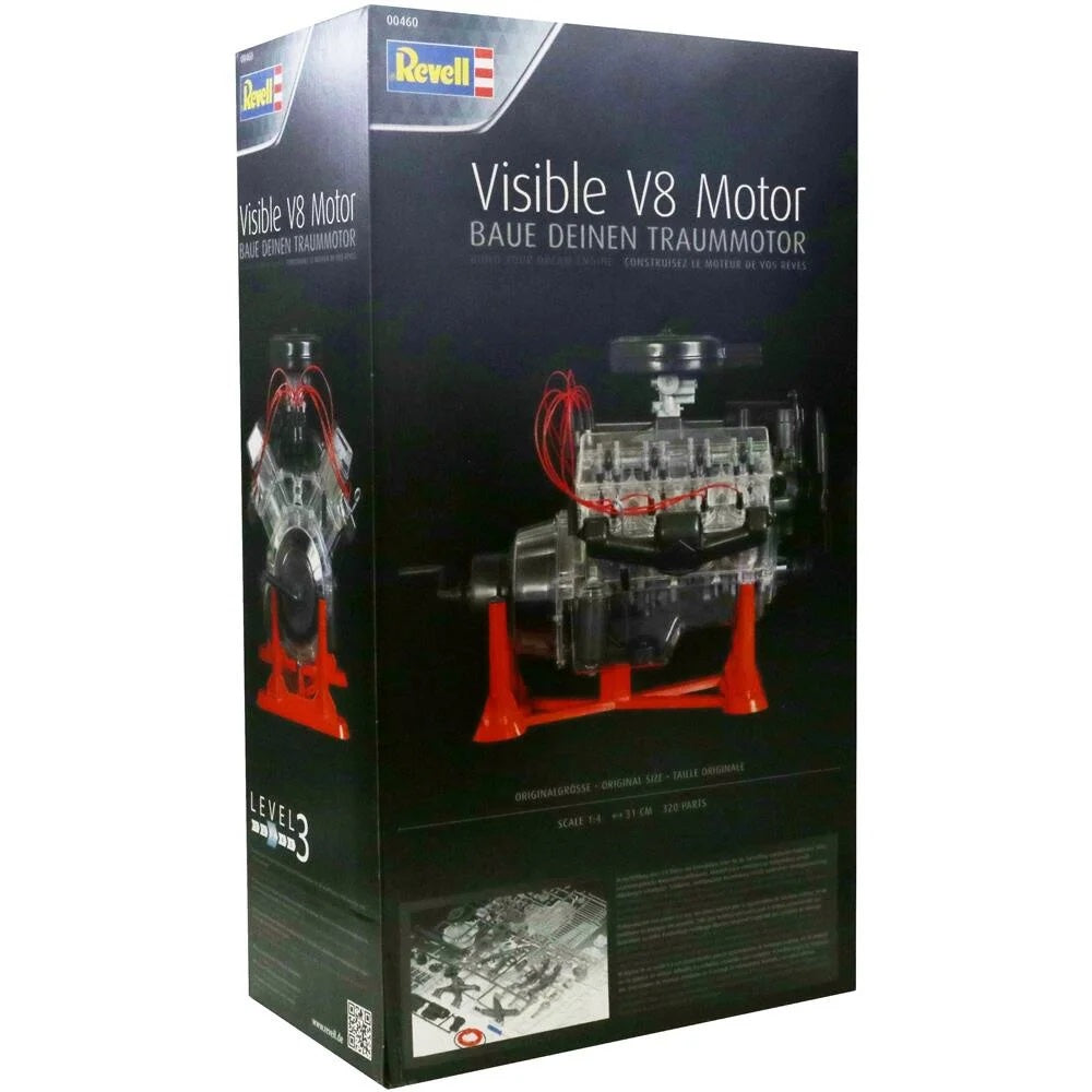 Revell Visible V8 Engine 1:4 Scale Plastic Model Kit – Ja Ja's
