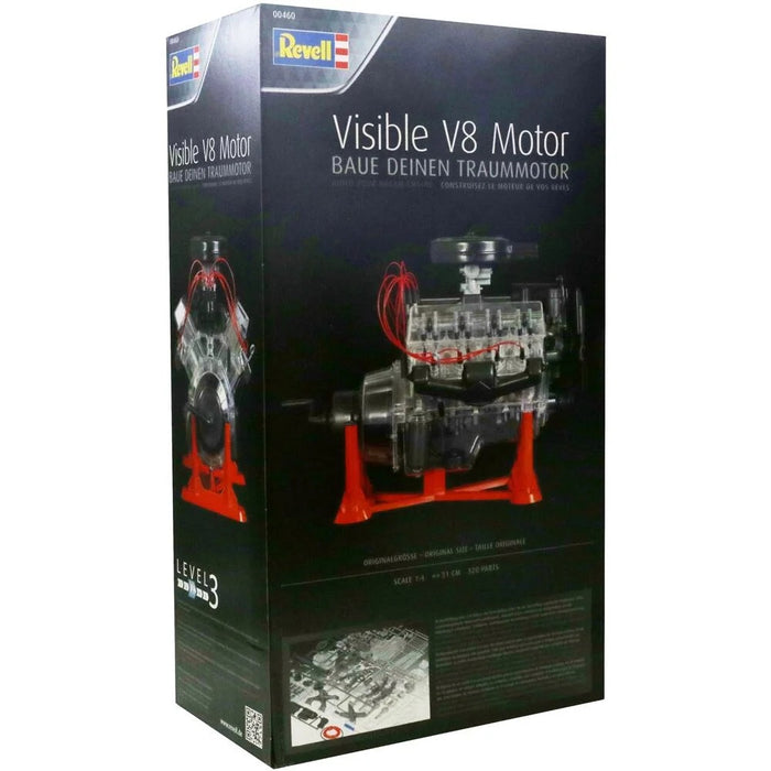 Revell Visible V8 Engine 1:4 Scale Plastic Model Kit