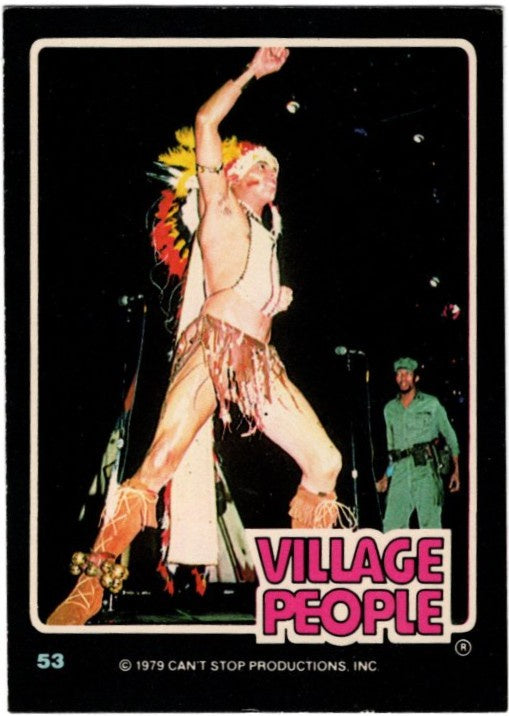 Village People #53, 1979 Donruss Rockstars
