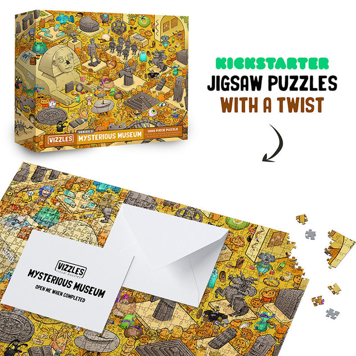 Vizzles Mysterious Museum 1000pc Jigsaw Puzzle