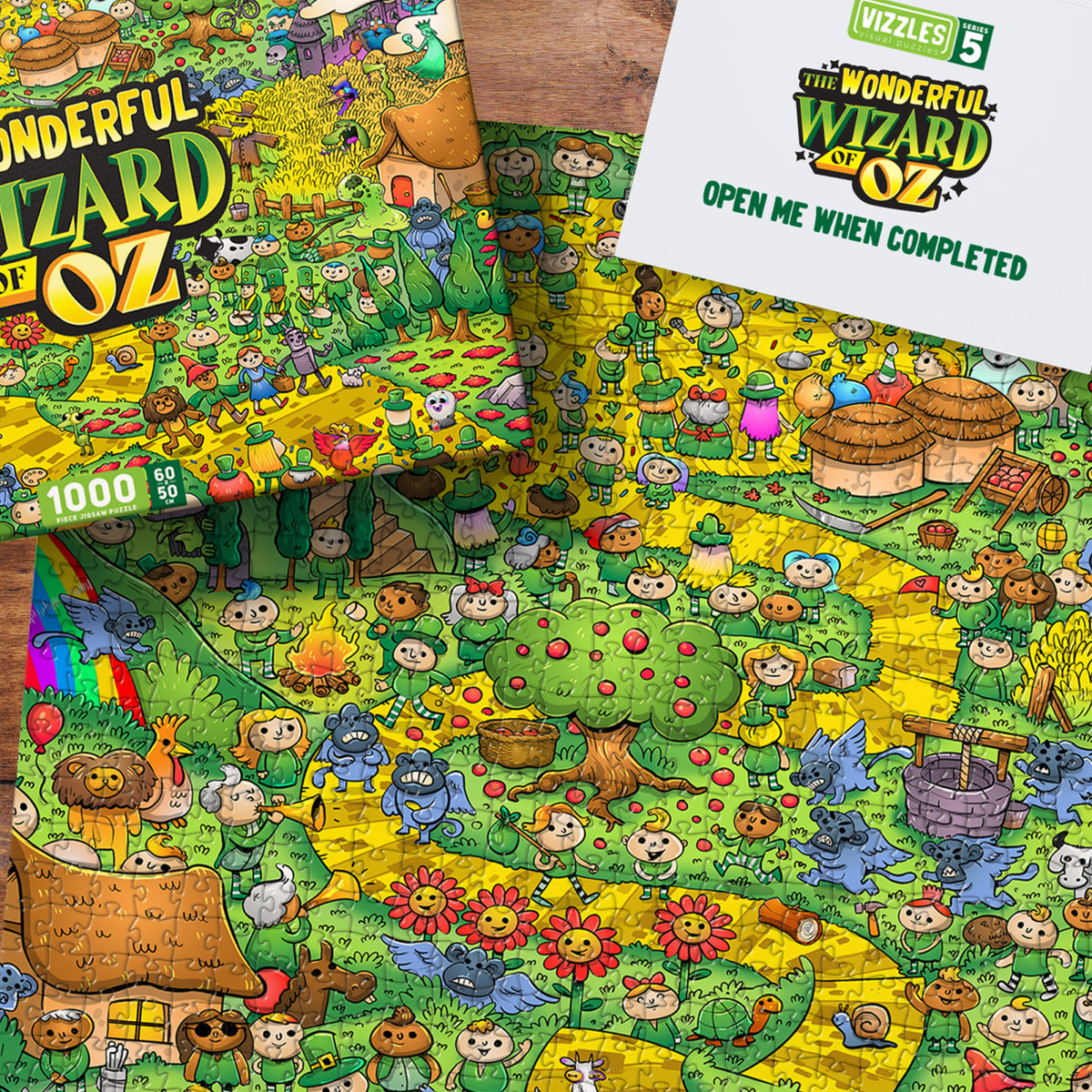 Vizzles The Wonderful Wizard Of Oz 1000pc Jigsaw Puzzle