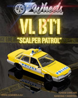 Oz Wheels, 1986 Holden VL Commodore POLICE, Fully Sick Detail FSD's Series 2 - 1:64 Scale Diecast - MAX 2 Per Customer