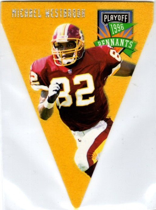 Michael Westbrook, #58, Pennants, 1996 Playoff Contenders Football NFL