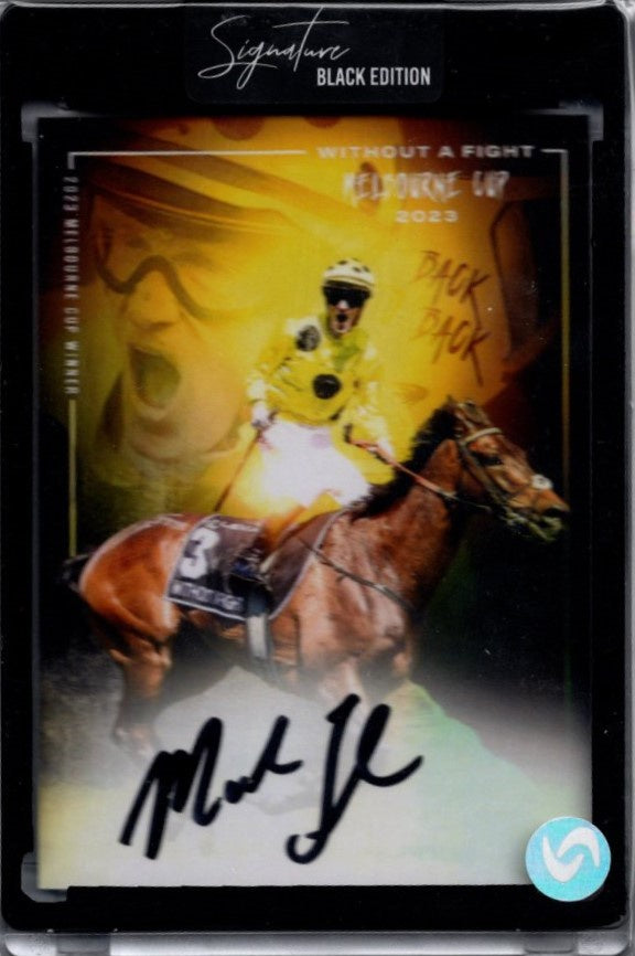 Without A Fight X Mark Zahra 2023 Melbourne Cup,  Signature Black Edition, Sideline Series