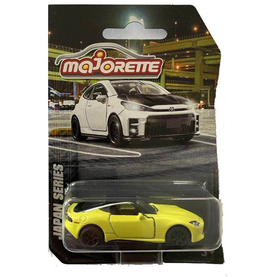 Nissan Z RZ34 Yellow - Majorette: Japan Prime Series 18, 1:64 Scale Diecast Car
