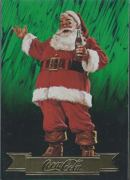 Coca-Cola, Series 3, 10 Card Santa Claus Set, 1994 Collect-a-Card
