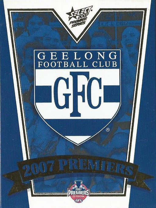 2007 Geelong Cats Premiers Card Set