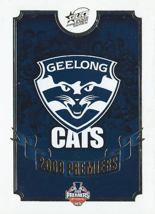 2009 Geelong Cats Premiers Card Set