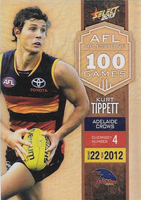 Kurt Tippett, 100 Game Milestone, 2013 Select AFL Champions