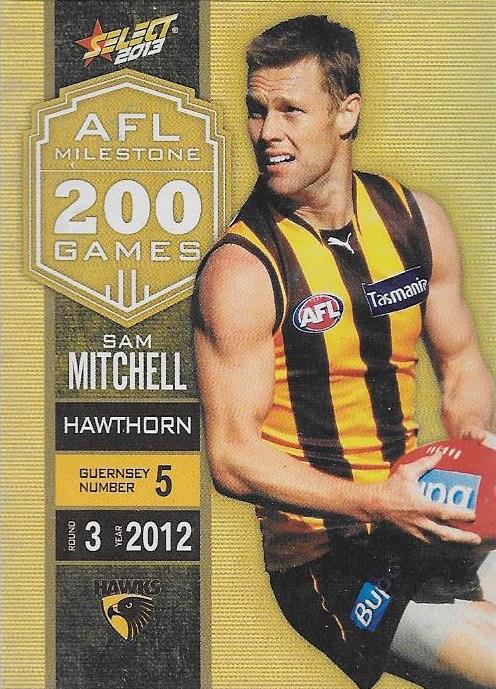 Sam Mitchell, 200 Game Milestone, 2013 Select AFL Champions