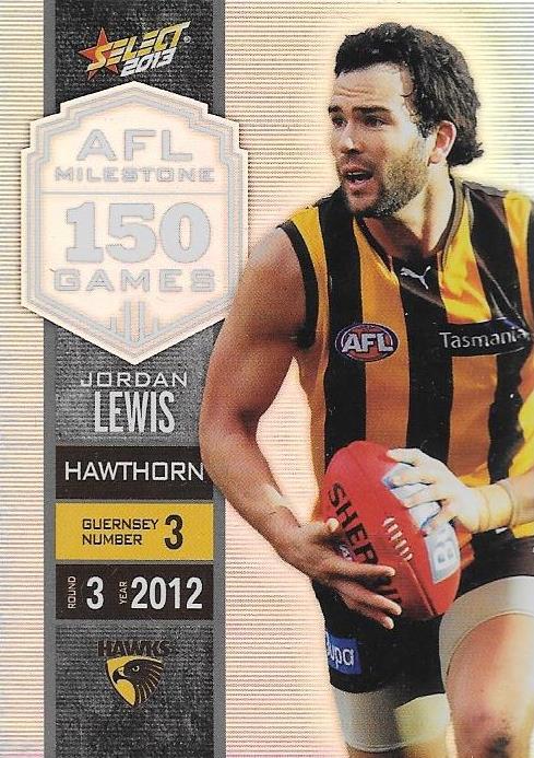 Jordan Lewis, 150 Game Milestone, 2013 Select AFL Champions
