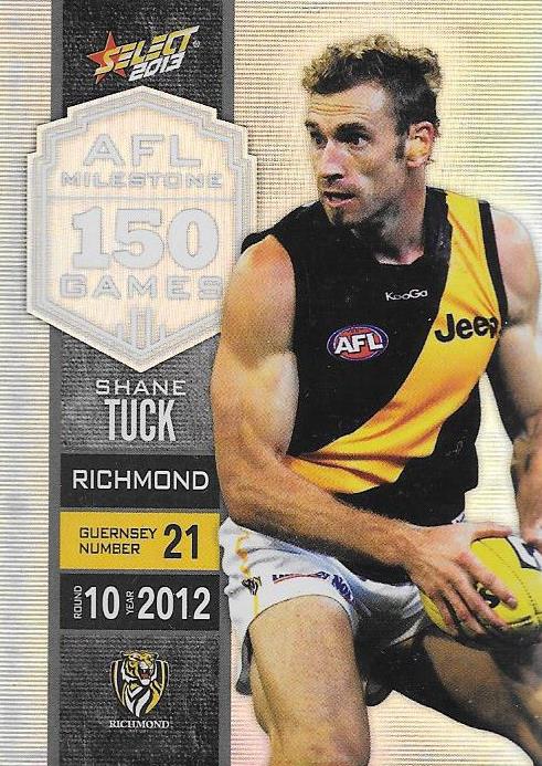 Shane Tuck, 150 Game Milestone, 2013 Select AFL Champions