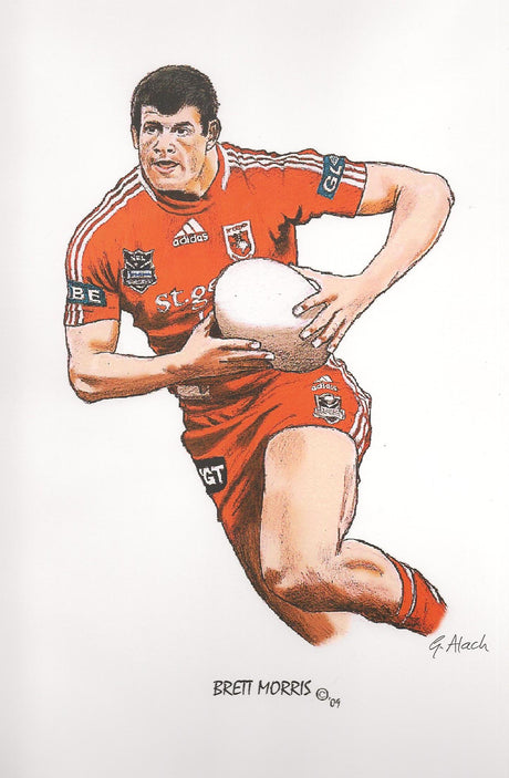 Brett Morris, GregsArt A4 Print