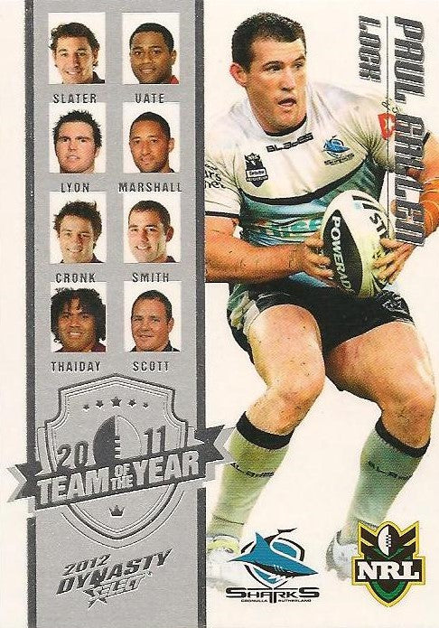 Paul Gallen, Team of the Year, 2012 Select NRL Dynasty