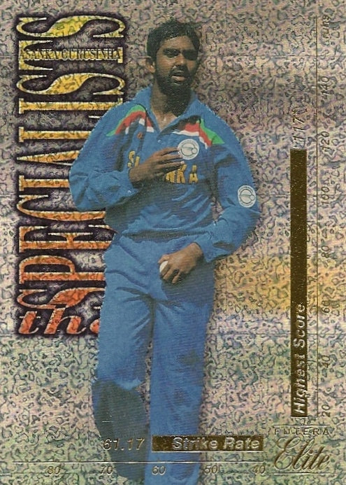 Asanka Gurisinha, The Specialists, 1996 Futera Elite Cricket
