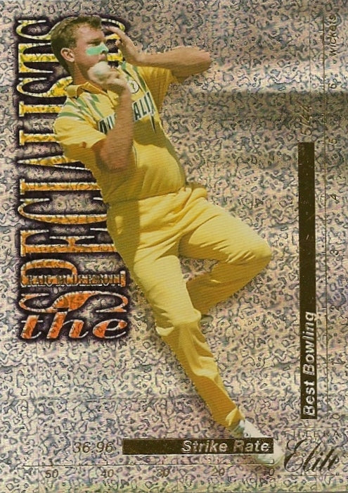 Craig McDermott, The Specialists, 1996 Futera Elite Cricket