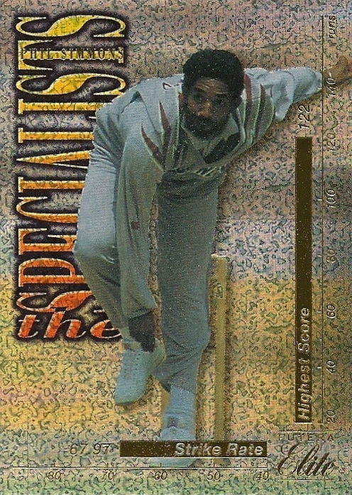 Phil Simmons, The Specialists, 1996 Futera Elite Cricket