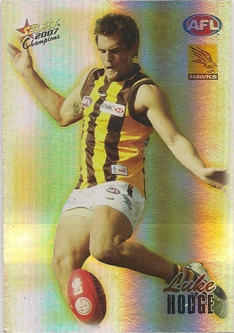 Luke Hodge, Promotional Card, 2007 Select AFL Champions