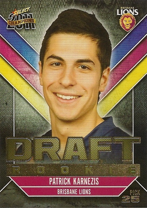 2011 Select AFL Champions, Draft Rookie, Patrick Karnezis