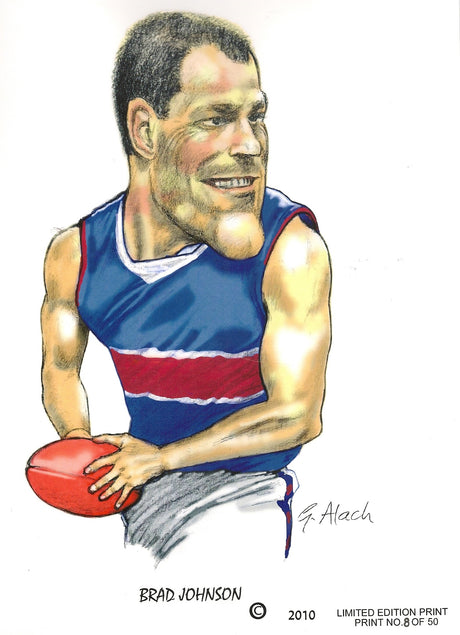 Brad Johnson, GregsArt A4 Print