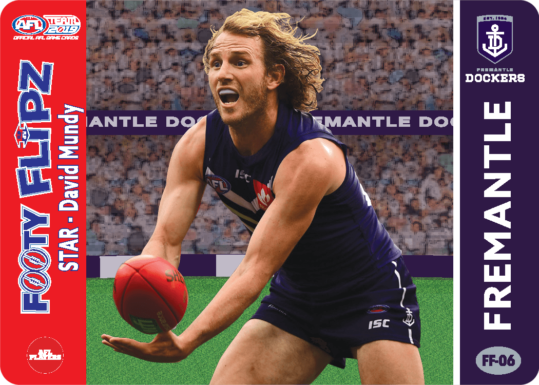 David Mundy & Aaron Sandilands, Footy Flipz, 2019 Teamcoach AFL