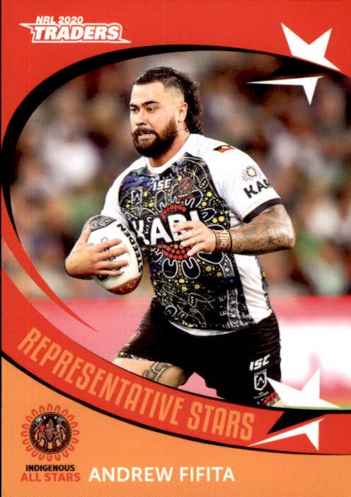 RS38 Andrew Fifita, Representative Stars, 2020 TLA Traders NRL