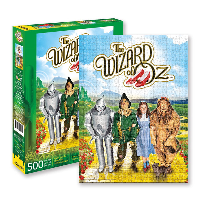 The Wizard of Oz 500 Piece Jigsaw Puzzle by Aquarius