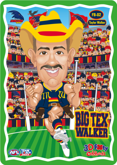 Taylor Walker, 3D Footy Oddbodz, 2023 Teamcoach AFL
