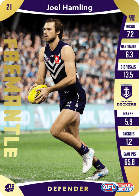 Joel Hamling, Gold, 2019 Teamcoach AFL