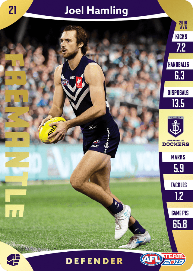 Joel Hamling, Gold, 2019 Teamcoach AFL