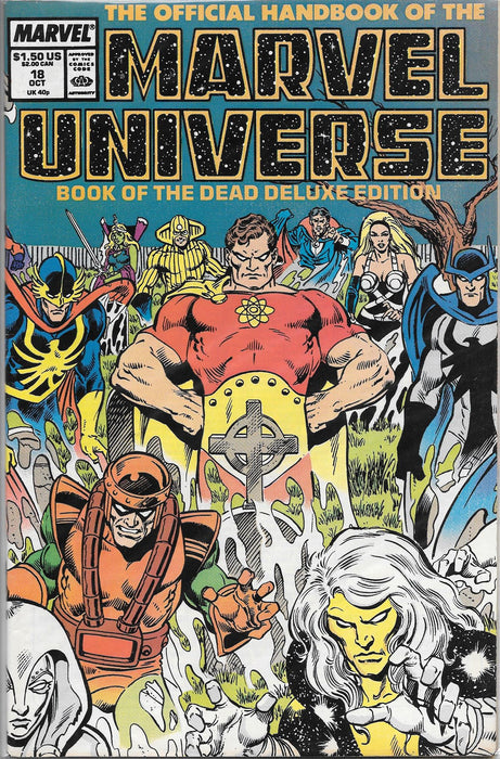 The Official Handbook of the Marvel Universe Book of the Dead, #18 Comic