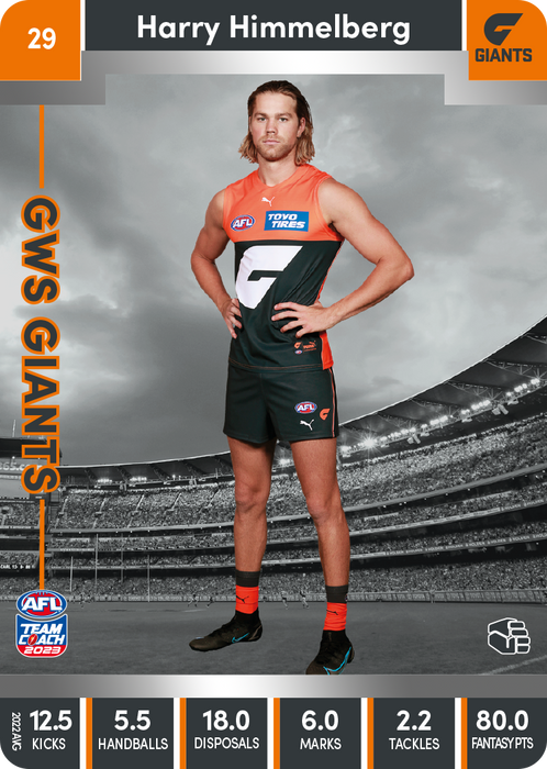 Harry Himmelberg, 29, Silver Parallel, 2023 Teamcoach AFL