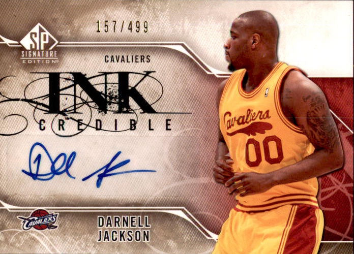 Darnell Jackson, Inkcredible, 2009-10 UD SP Signature Edition
