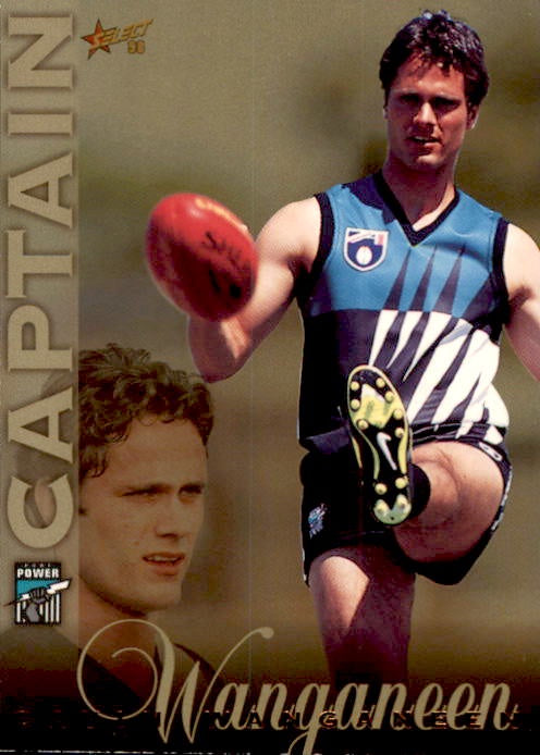Gavin Wanganeen, Captain Card, 1998 Select AFL