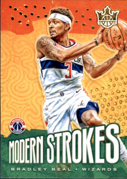 Bradley Beal, Modern Strokes, 2019-20 Panini Court Kings Basketball NBA