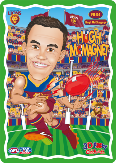 Hugh McCluggage, 3D Footy Oddbodz, 2023 Teamcoach AFL