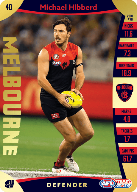 Michael Hibberd, Gold, 2019 Teamcoach AFL