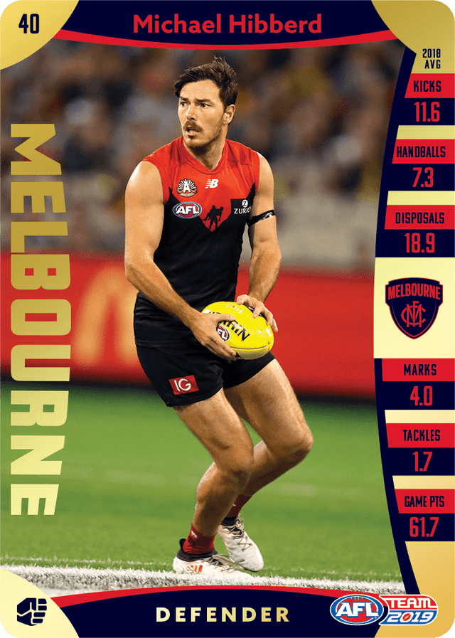 Michael Hibberd, Gold, 2019 Teamcoach AFL