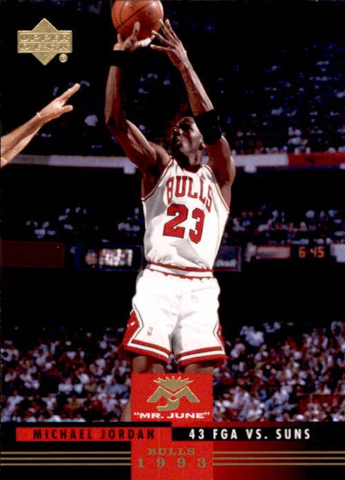 Michael Jordan, Mr June, MJ-18, 2008-09 UD Lineage Basketball NBA