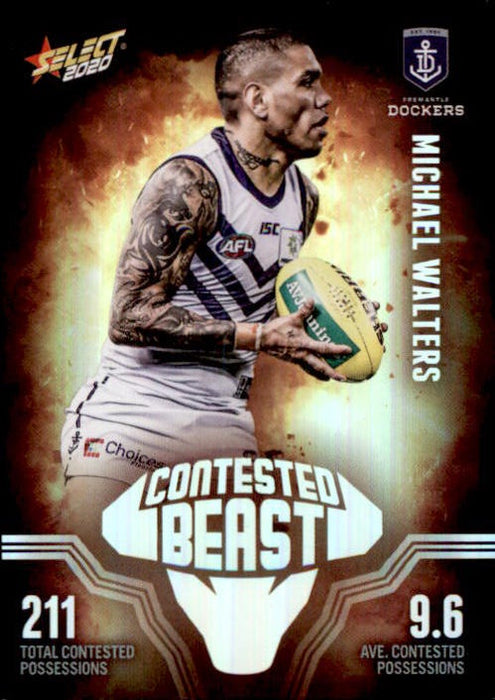 Michael Walters, Contested Beasts, 2020 Select AFL Footy Stars