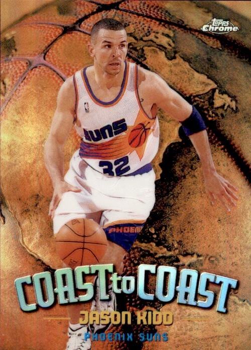 Jason Kidd, Coast to Coast Refractor, 1998-99 Topps Chrome Basketball NBA