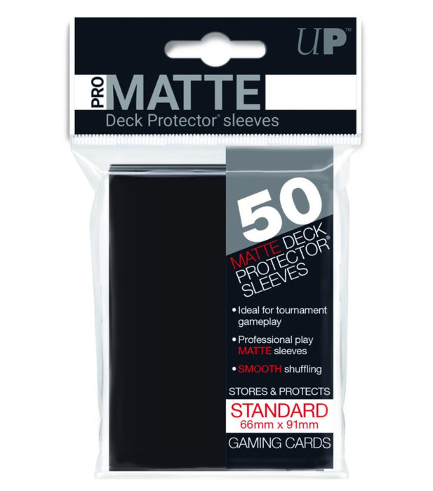 ULTRA PRO Deck Protector - Pro-Matte 50ct Black