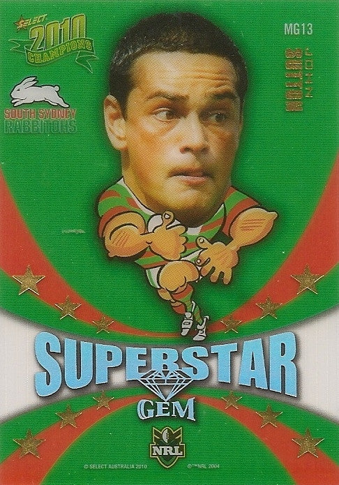 John Sutton, Superstar Gem, 2010 Select NRL Champions