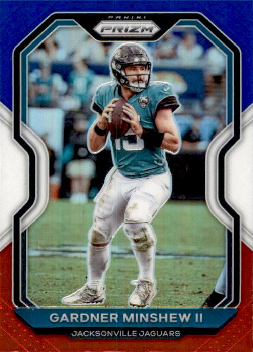 Gardner Minshew II, Red White Blue Prizm, 2020 Panini Prizm Football NFL