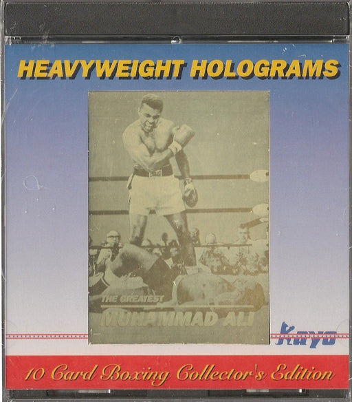 Kayo Heavyweight Holograms Set of 10 Boxing trading cards