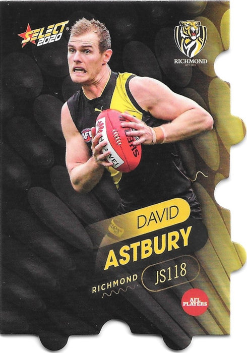 JS118 David Astbury, Jigsaw, 2020 Select AFL Footy Stars