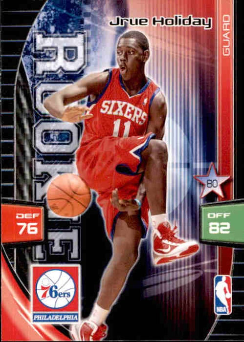 Jrue Holiday, RC, 2009-10 Panini XL Adrenalyn Basketball NBA