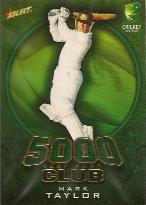 Mark Taylor, 5000 Test Run Club, 2009-10 Select Cricket