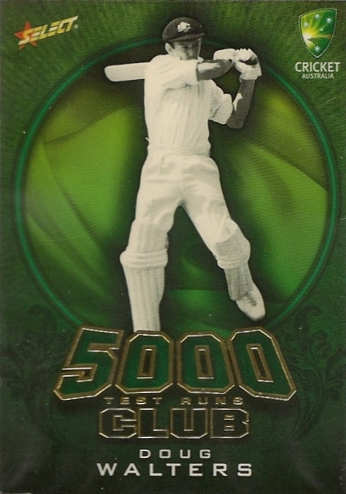 Doug Walters, 5000 Test Run Club, 2009-10 Select Cricket