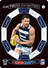 Patrick Dangerfield, GOLD Craft Card Set, 2021 Teamcoach AFL
